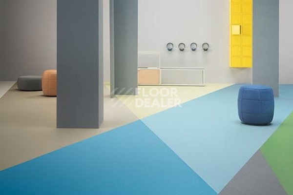 Линолеум Marmoleum Decibel on Order 364535 neptune blue фото 1 | FLOORDEALER